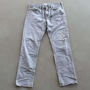 Dockers Men's Light Gray Straight Jeans Size 34
